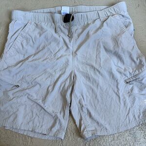 The North Face Men's Athletic Light Gray Shorts